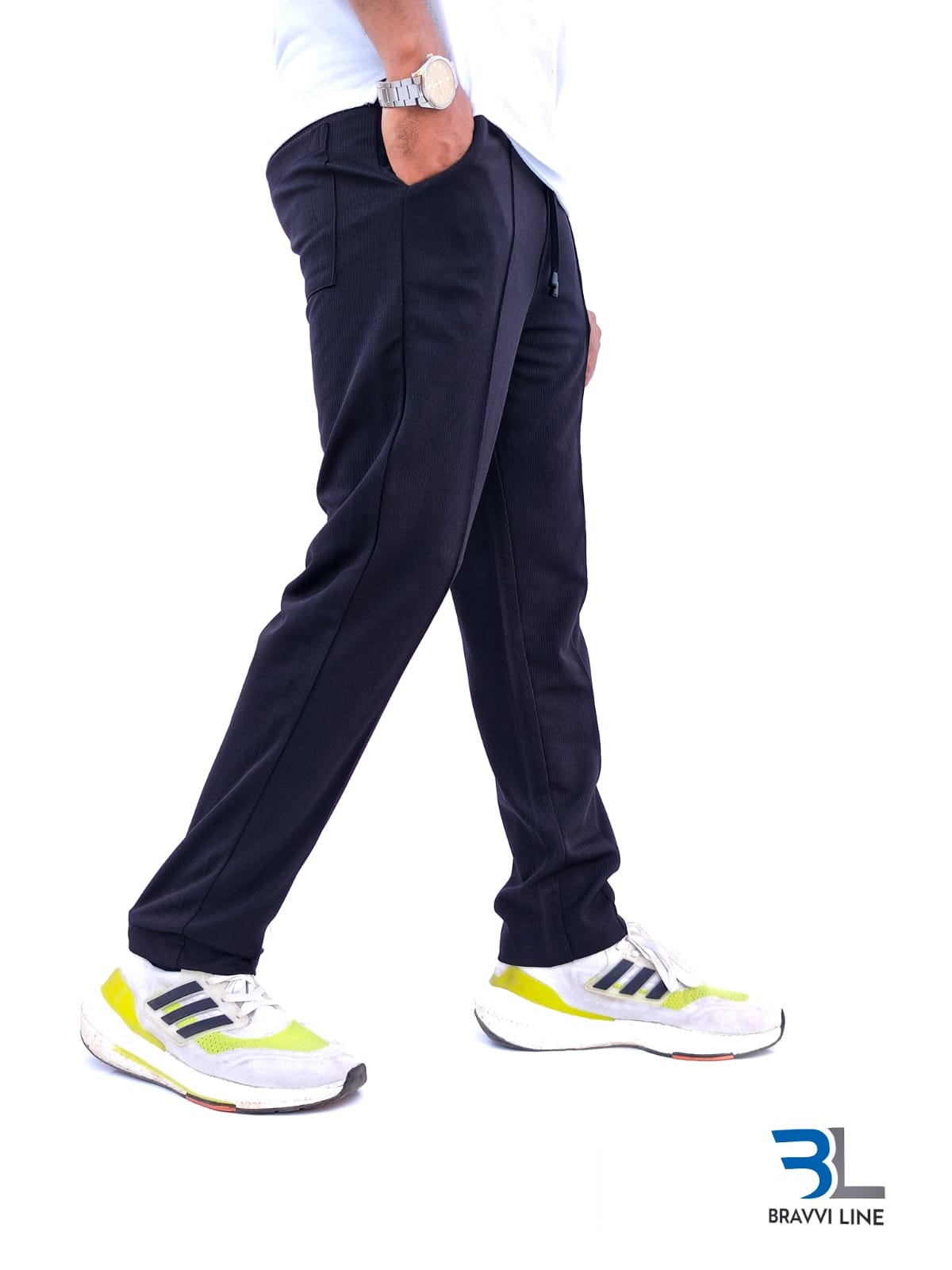 Men’s Slim Fit Black Stretchable Trouser | Jogger Pants