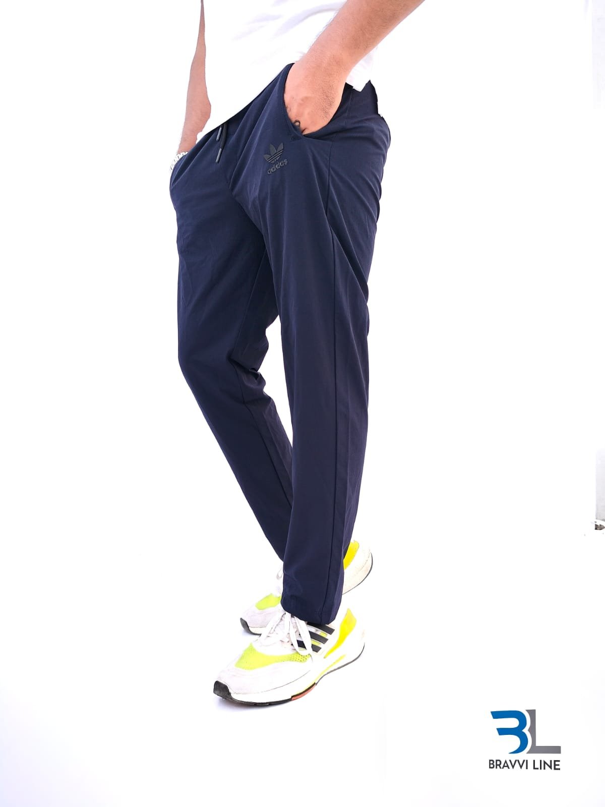 Men’s DriFit Navy Blue Stretchable Trouser | Jogger Pants - Image 3